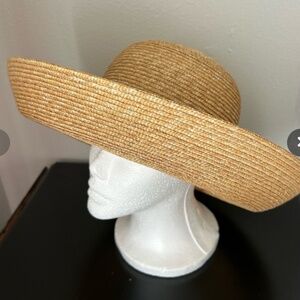 Annabell Ingall straw hat, tan, os